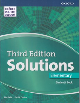 SOLUTIONS ELEMENTARY دو جلدی