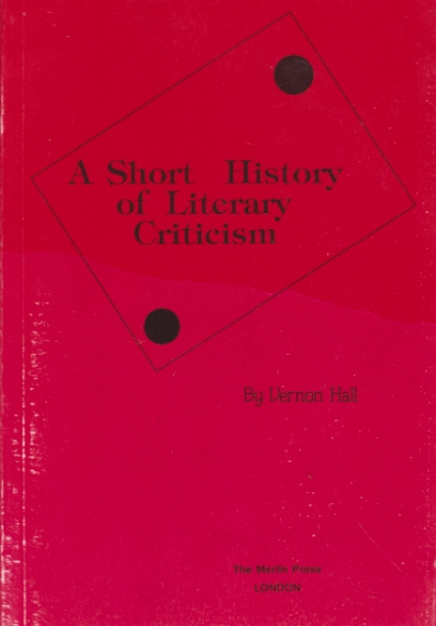 A SHORT HISTORY OF LITERARY CRITICISM
