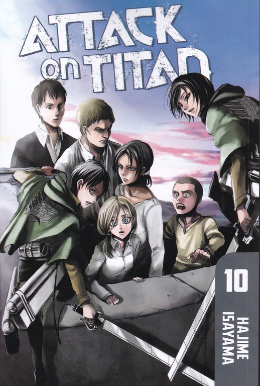 رمان Attack on Titan 10