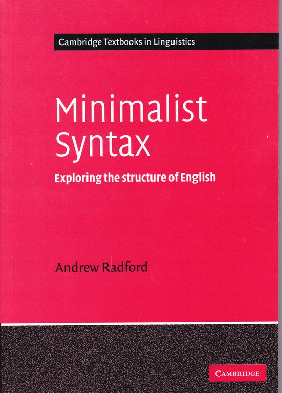 Minimalist Syntax