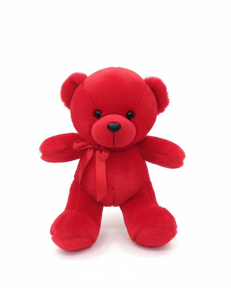 عروسک پولیشی خرس نشسته(24سانت)