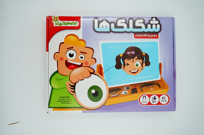جورچین آهنربایی شکلک ها
