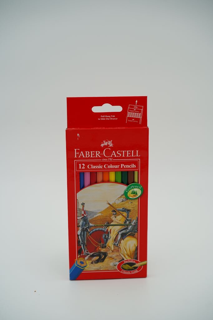 مداد رنگی‏12مقوایی ‏فابرکاستل‏