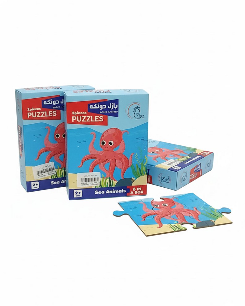 پازل 2 تکه .آوای باران