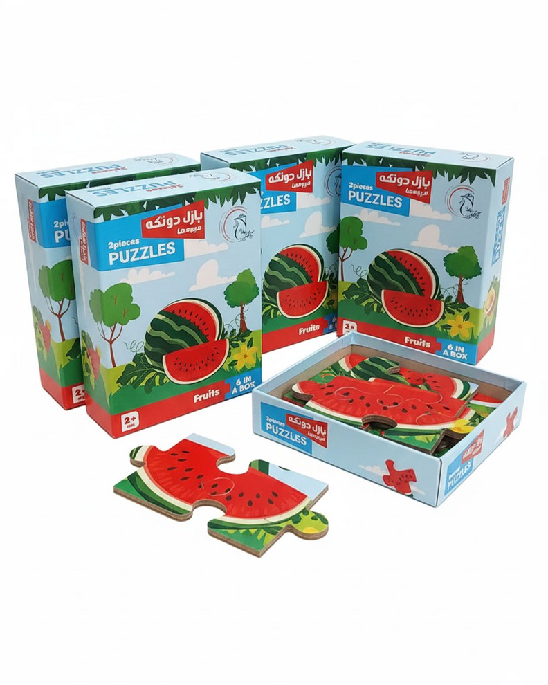 پازل 2 تکه .آوای باران