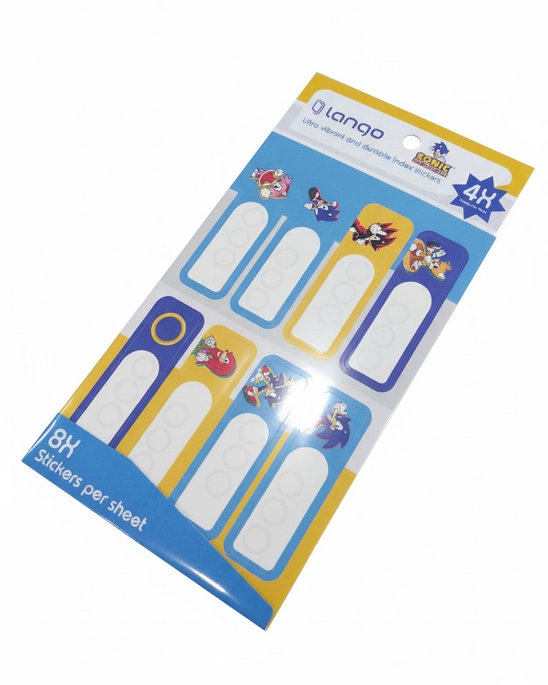 برچسب اسم فانتزی 4 برگی لانگو