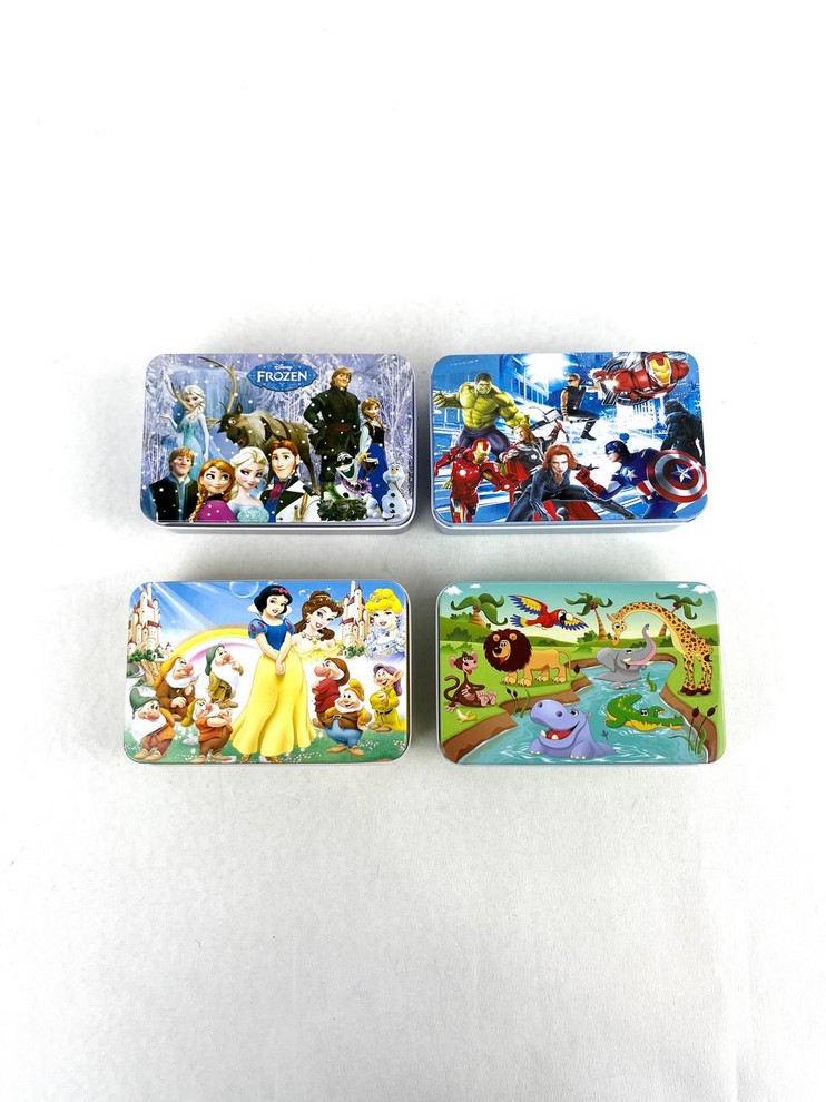 پازل جعبه فلزی(60 قطعه)