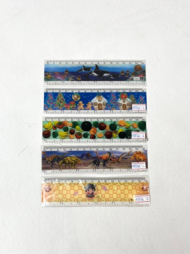 خط کش 15سانت سه بعدی