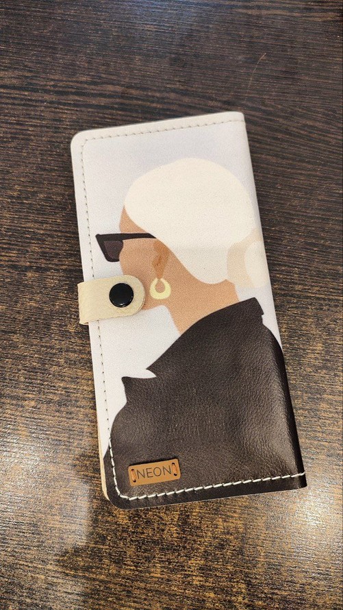 کیف پول بزرگ چرم فانتزی