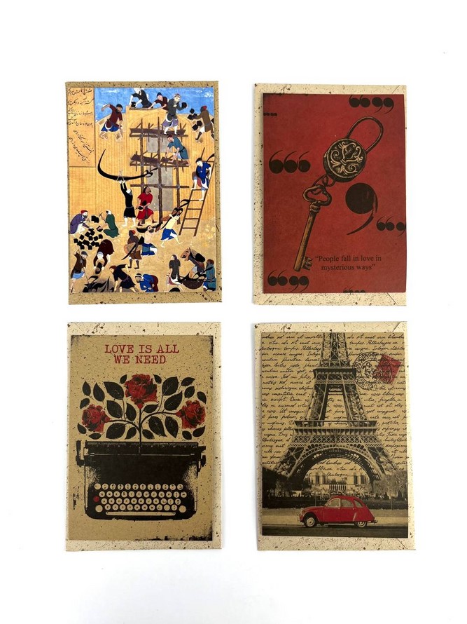 کارت پستال کلاسیک سایز 6/ لوتوس