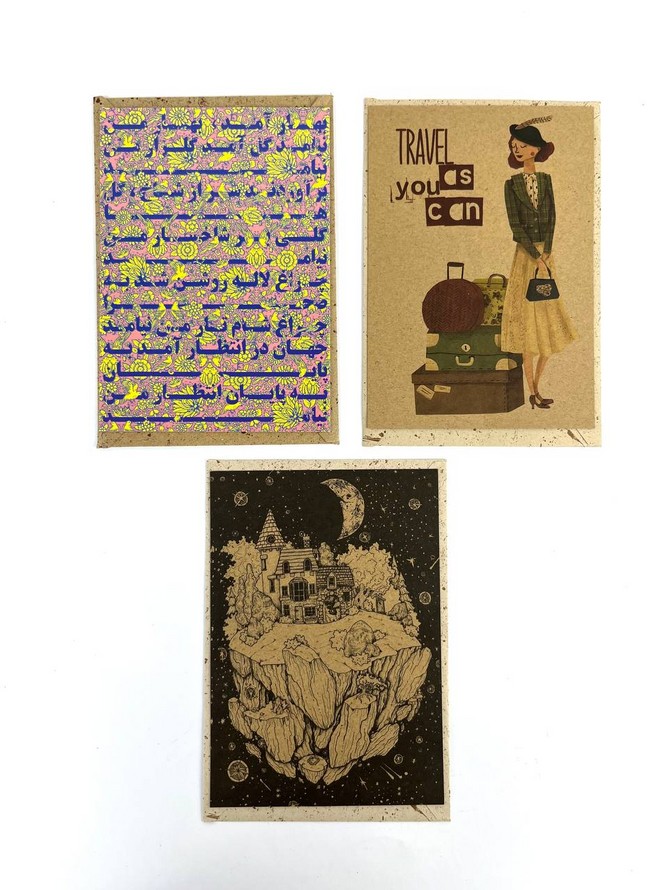 کارت پستال کلاسیک سایز 16 / لوتوس*