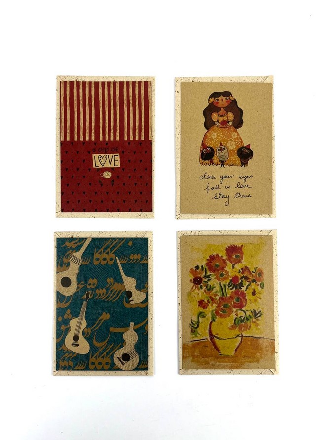 کارت پستال کلاسیک سایز 17/ لوتوس