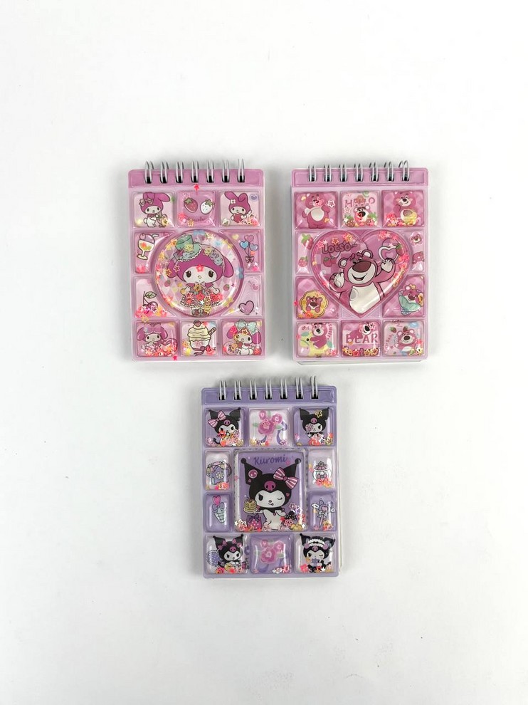 دفتر یادداشت کرومی آکواریومی