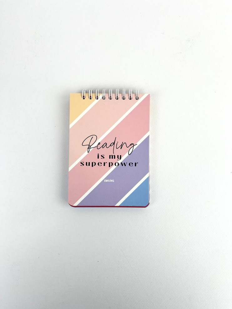 دفتر لغات زبان A6 آبرنگ